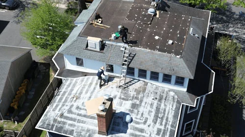 roof repair service in Central NJ by professional roofing company
