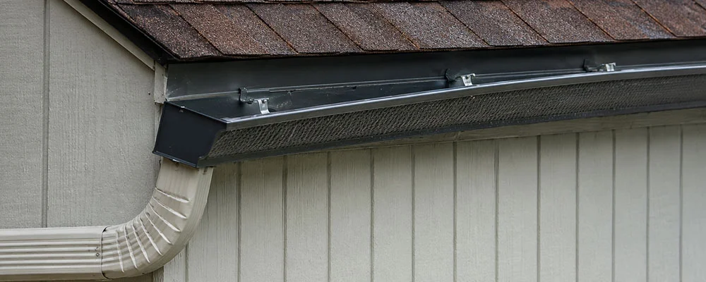 Gutter problems on a residential home in Central New Jersey